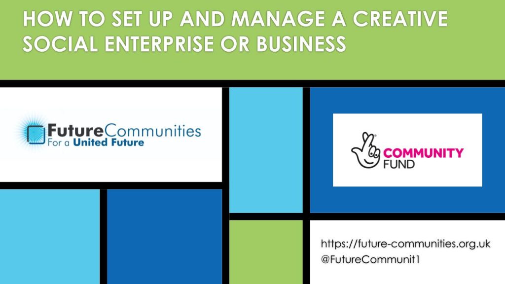 HOW TO SET UP A SOCIAL ENTERPRISE v2